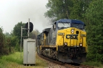 CSX 556 passing the soon to be obsolete APP marker